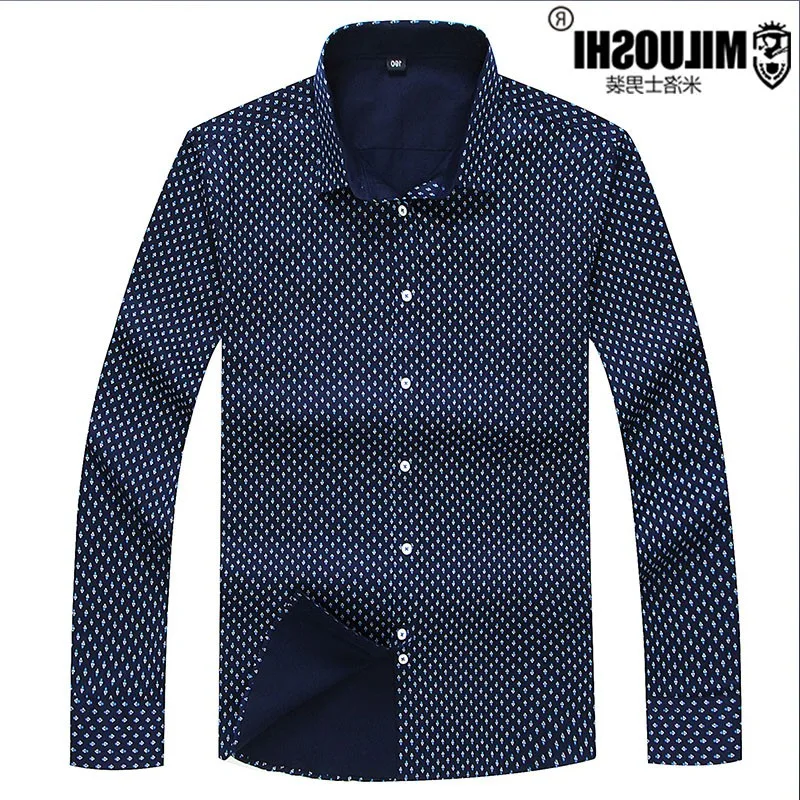 10XL 8XL 6XL 5XL 4X Men Dress Shirts Brand Clothing Fashion Camisa Social Casual Shirt Slim Fit Long-Sleeve Masculina | Мужская одежда