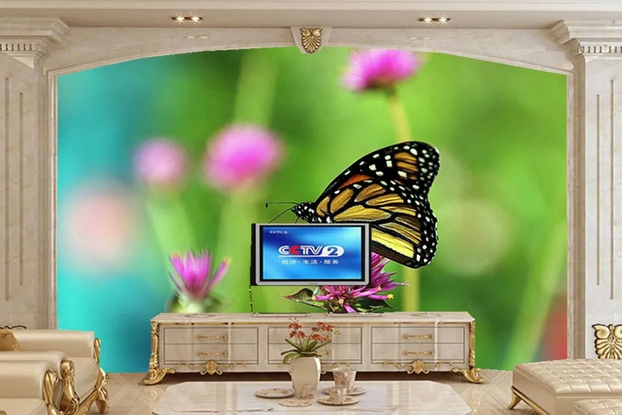 

Closeup Butterflies Animals wallpapers, living room sofa TV wall bedroom 3d wall murals wallpaper nature papel de parede