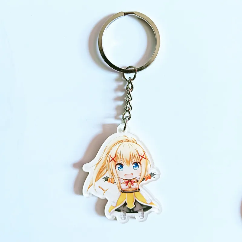 Аниме брелок kono subarashii sekai ni shukufuku wo Akua konosuba llaveros para mujer|Брелоки| |