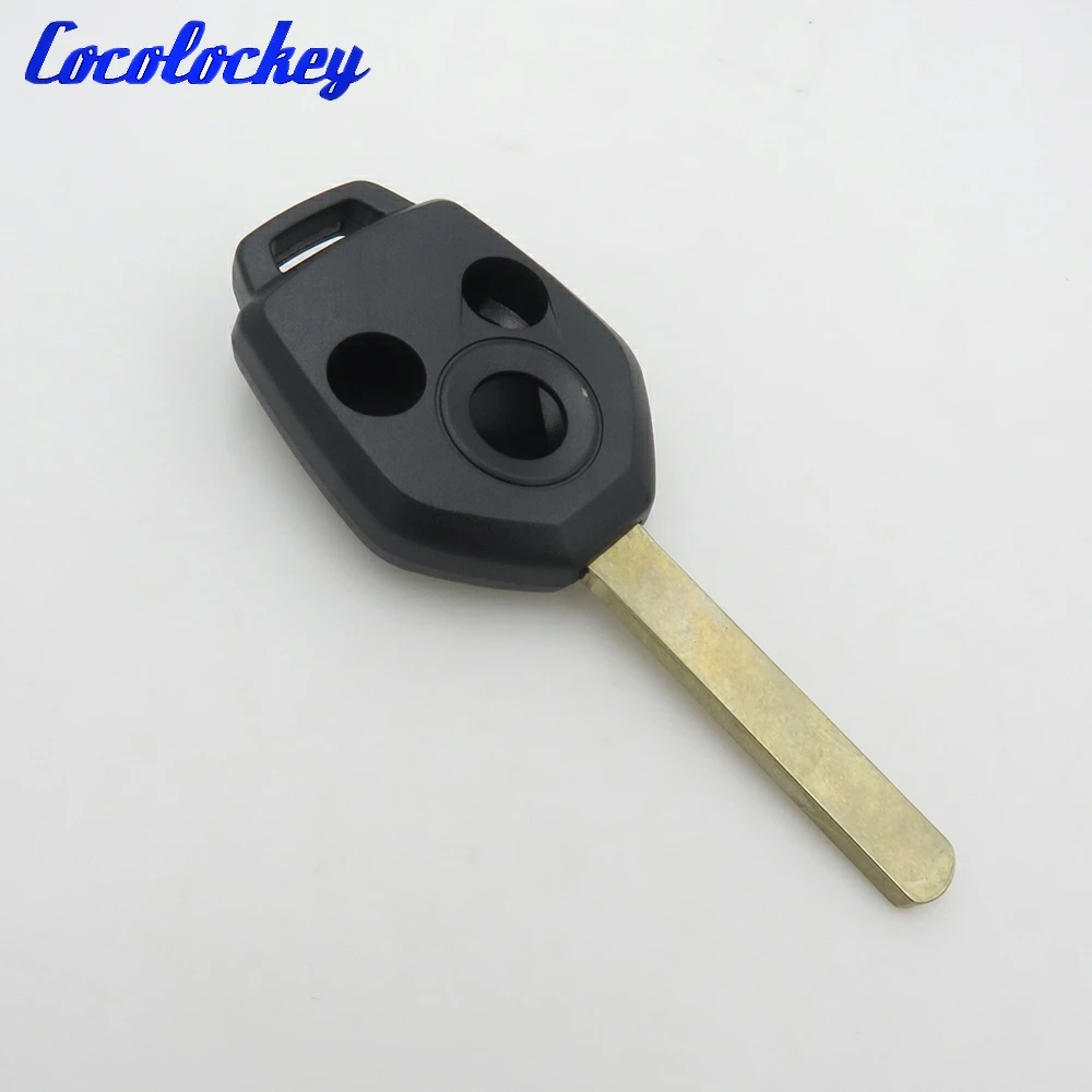 Cocolockey 3 кнопочный необработанный чехол для дистанционного ключа Subaru Forester Liberty