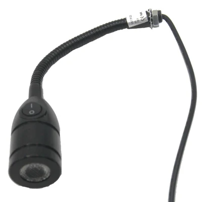 12В 24В 110В 220В 3Вт гусиная шея с ЧПУ светодиодный рабочий свет