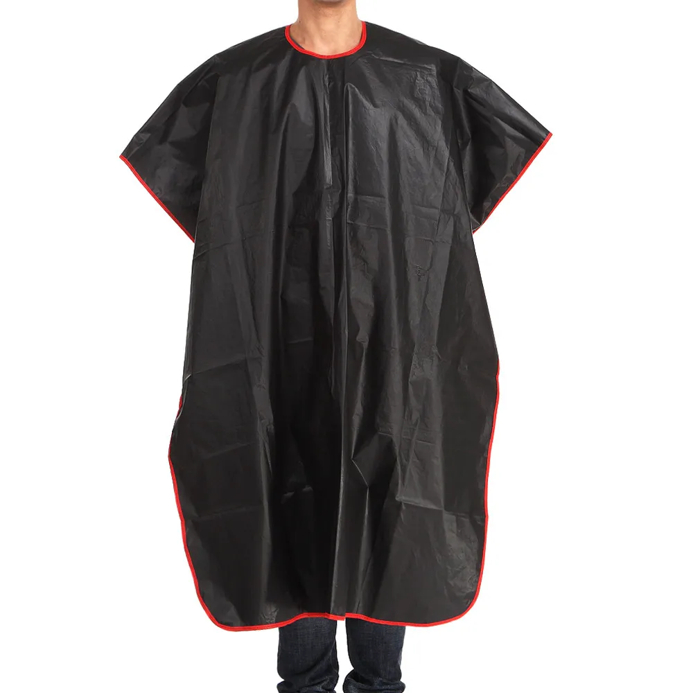 Стрижка волос Водонепроницаемая Ткань Салон Парикмахерская мантия накидка F811|cape