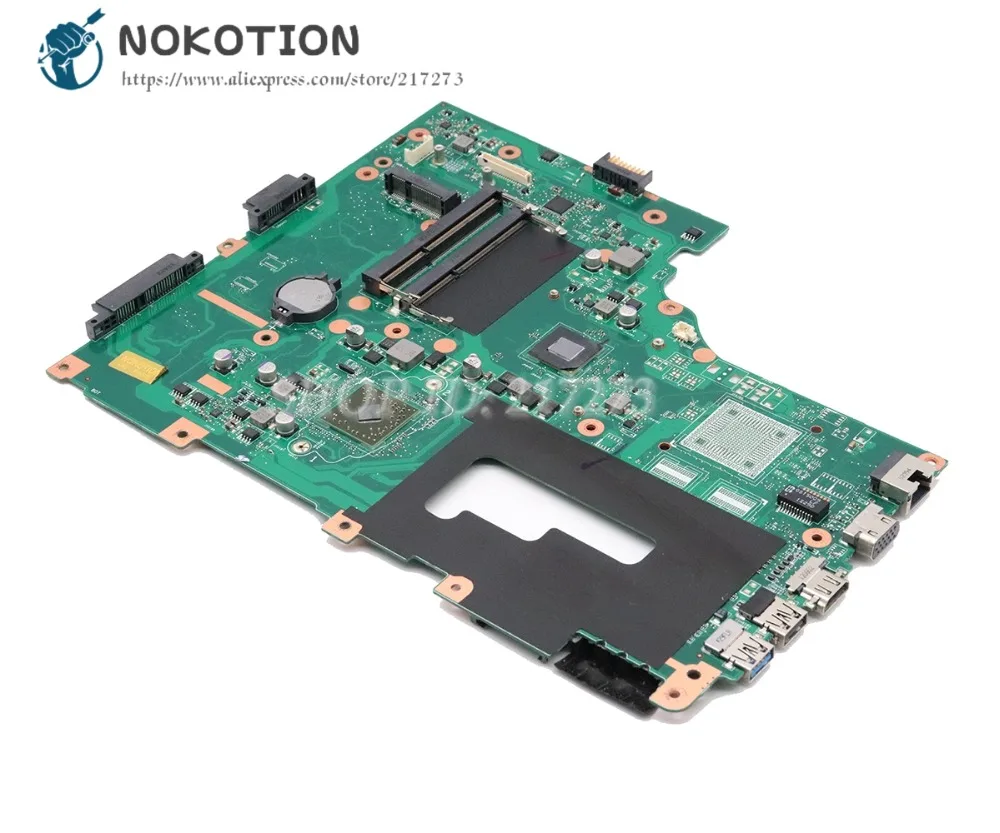 

NOKOTION For Gateway NE71B NE71B10U Laptop Motherboard DDR3 with Processor onboard NBC1U11001 NBC1U11001 EG70BZ MAIN BOARD