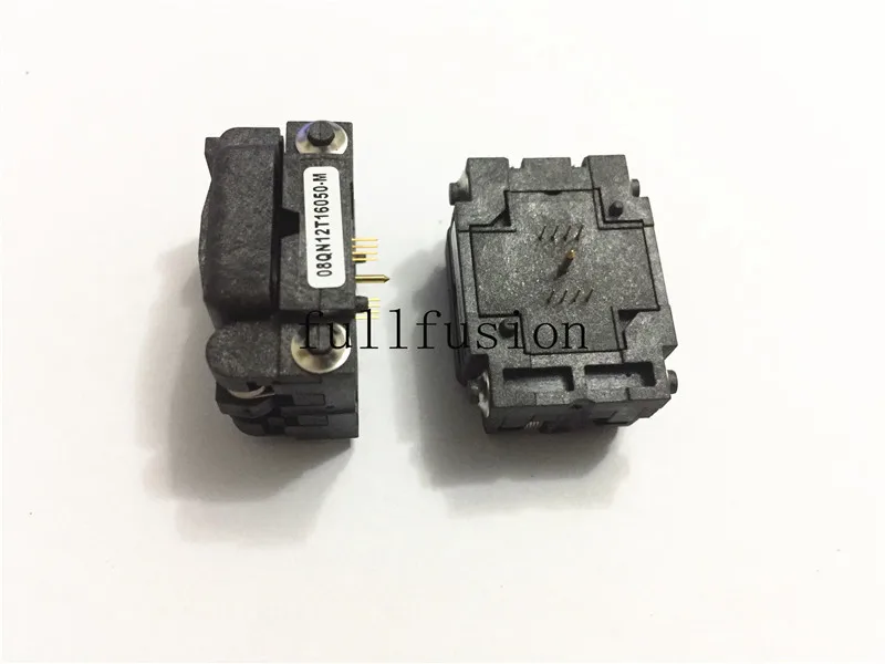 08QN12T16050 QFN8 DFN8P IC тестовая розетка 1 27 мм Шаг 6x5 горит в розетке|Промышленные