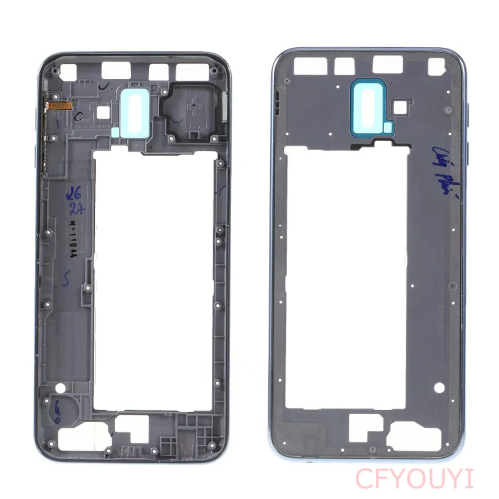 ОЕМ средняя пластина рамка для Samsung Galaxy J6 plus J610 темно
