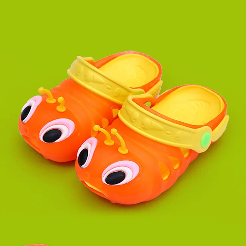 Летние пляжные детские сандалии с героями мультфильмов Красивые шлепанцы для