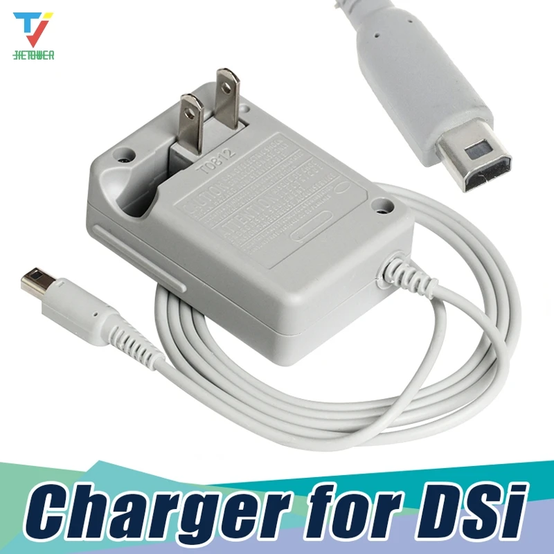 

50pcs/lot US 2-Pin Plug New Wall Charger AC Adapter for Nintendo 2DS/3DS /3DSXL/ NEW 3DS /NEW wholesale