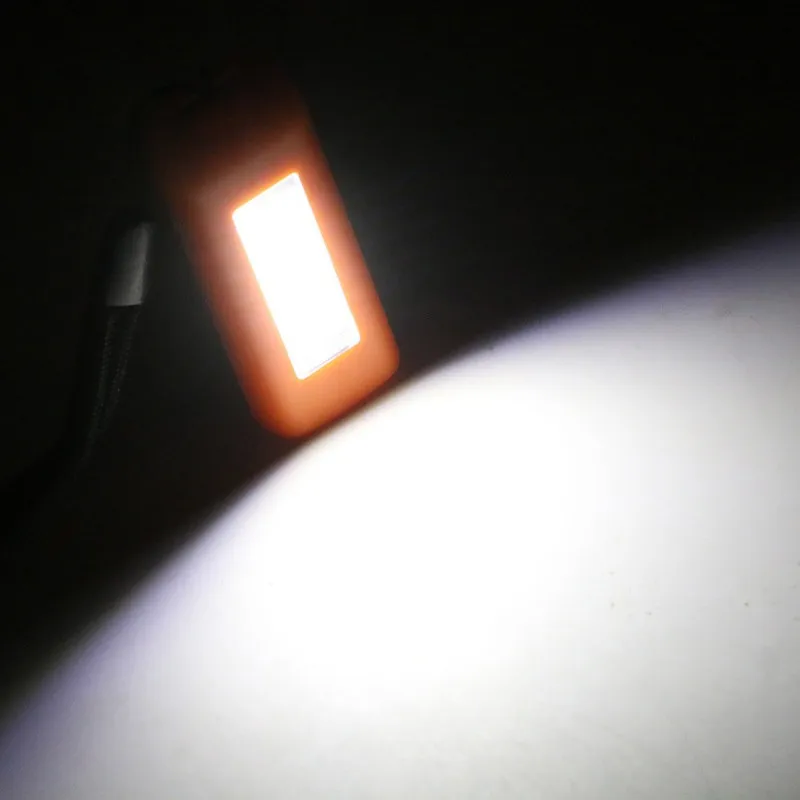 Уличный светодиодный USB Перезаряжаемый фонарик мини брелок многофункциональный