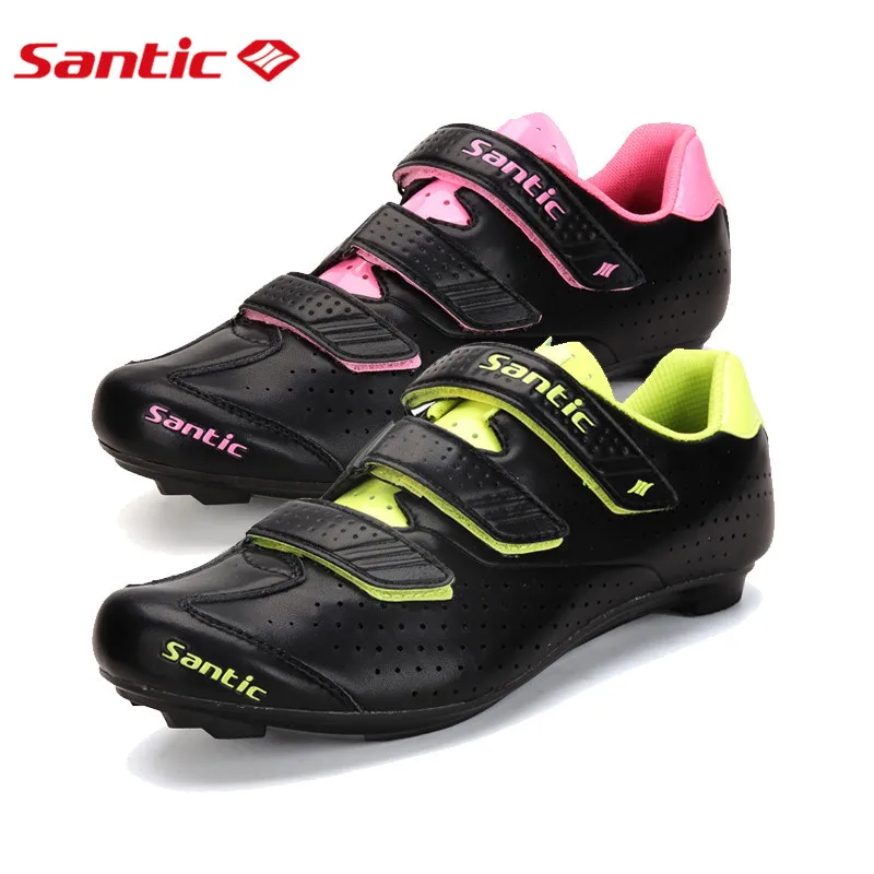 Santic Велоспорт Обувь Нейлон Подошва Планка Шоссейные Велосипедные Туфли для