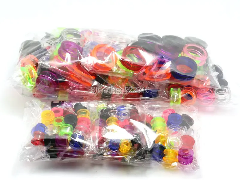 Оптовая продажа ювелирных изделий 280 шт./лот смешанный 8 цветов 14 размеров