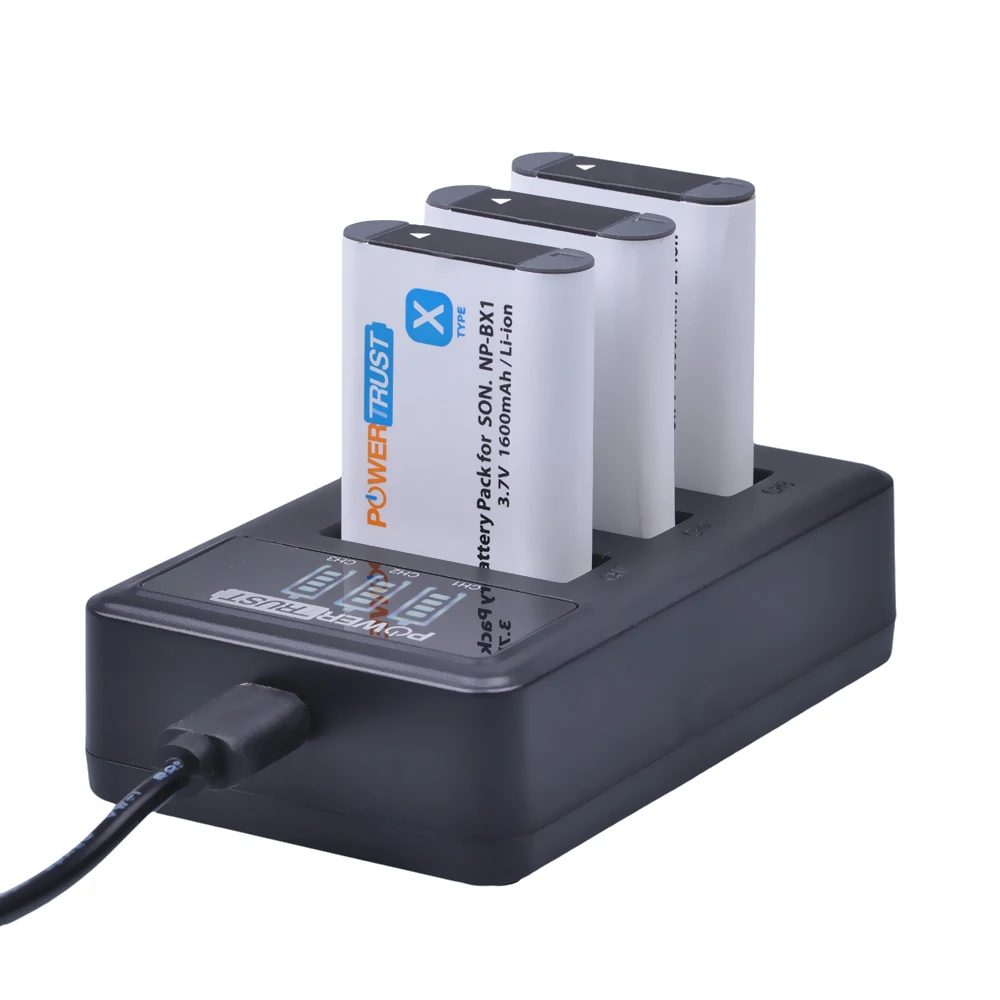 1x1600 мА/ч, NP-BX1 NPBX1 NP BX1 Камера Батарея+ светодиодный 3 Порты и разъёмы USB Зарядное устройство для sony комплектующие фотоаппарата sony DSC RX1 RX100 AS100V M3 M2 HX300 HX400 HX50 HX60