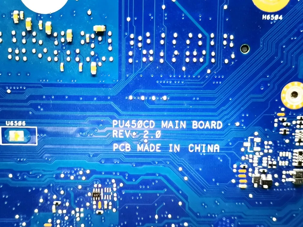 Оригинальная материнская плата для ноутбука ASUS PU450CD 2117U HM77 GF820M 1 ГБ REV 2 0