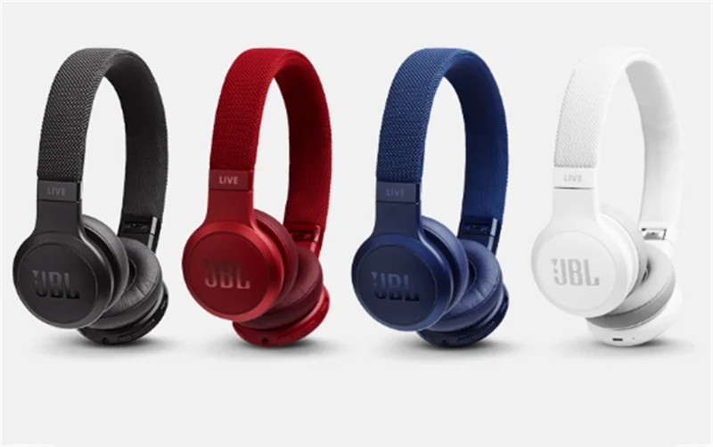 JBL LIVE 400 Беспроводная bluetooth-гарнитура Смарт наушники на ухо легкие громкой связи музыкальные наушники с микрофоном 24Hr время музыки