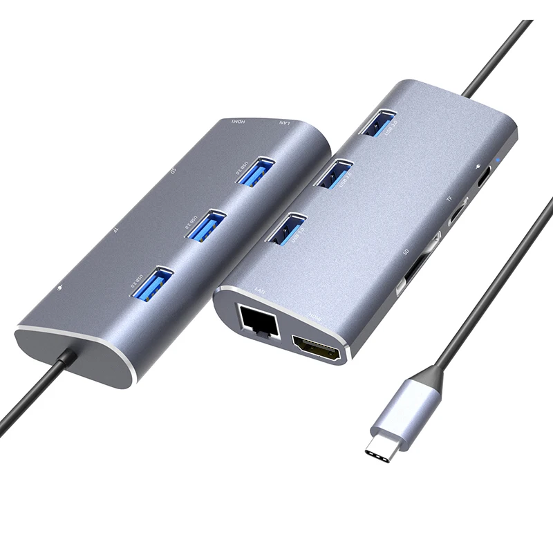Baolyda Алюминиевый USB Type C к HDMI концентратор адаптер Thunderbolt 3 док станция для MacBook Samsung