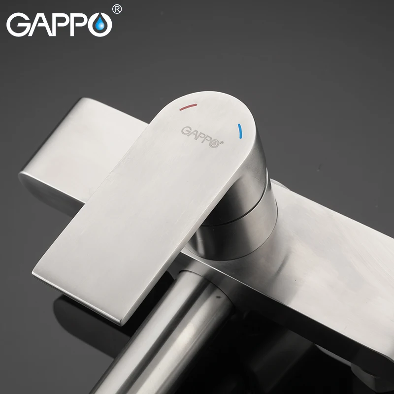 Душевая система GAPPO из нержавеющей стали дождевой смеситель для ванны и ванной