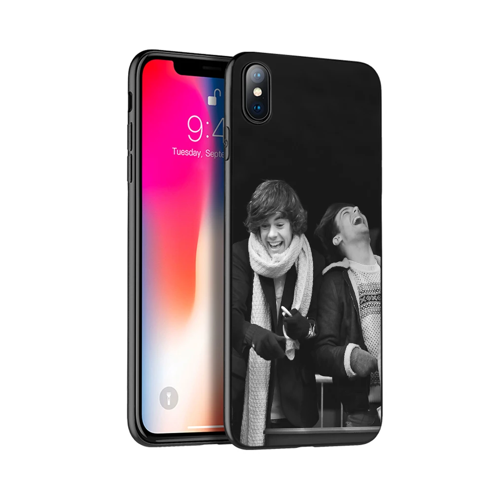 Черный чехол из ТПУ для iphone 5 5s SE 2020 6 6s 7 8 plus x 10 силиконовый XR XS 11 pro MAX с Ларри