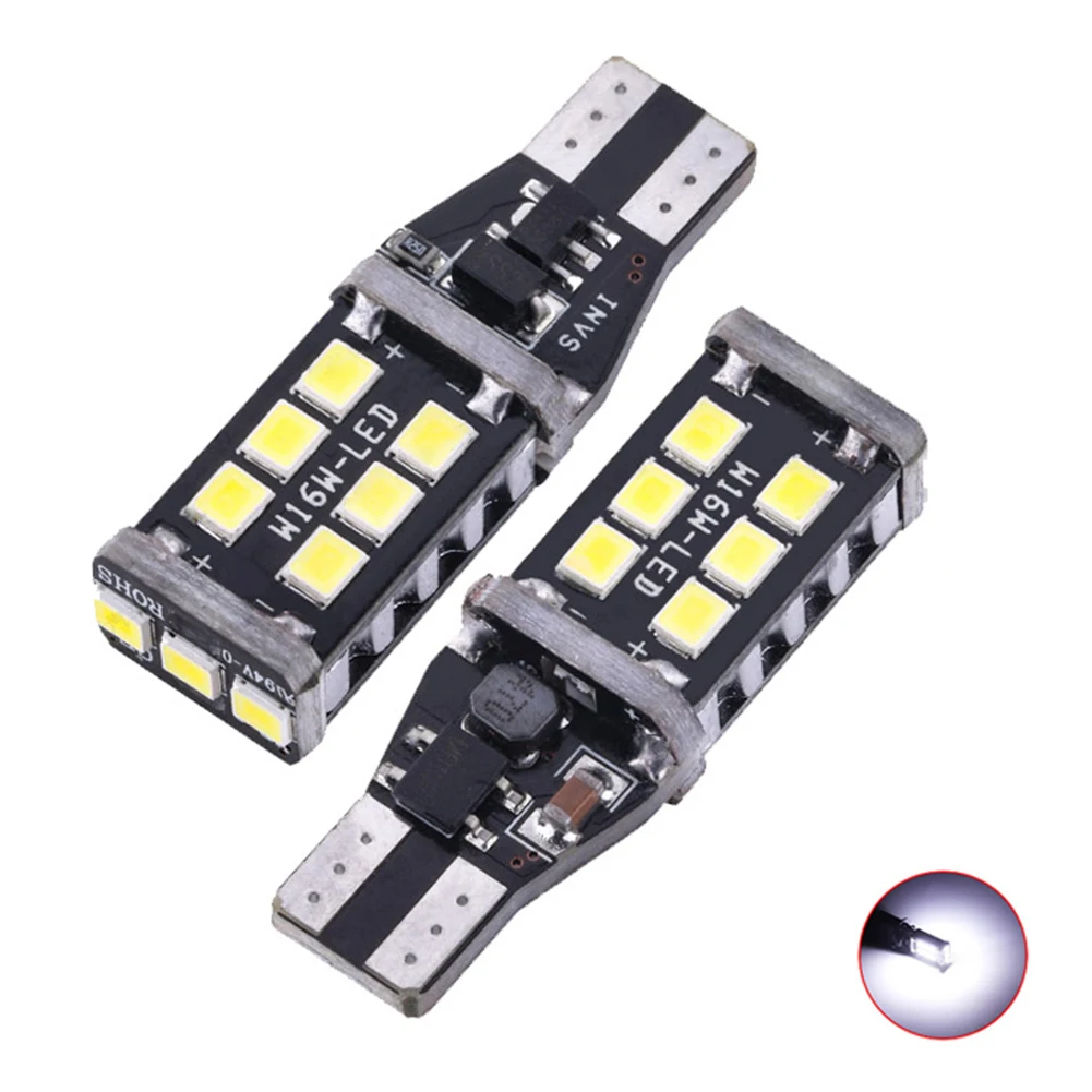 Комплект из 2 предметов с can bus W16W T15 2835 15SMD светодиодный автомобильный тормоз
