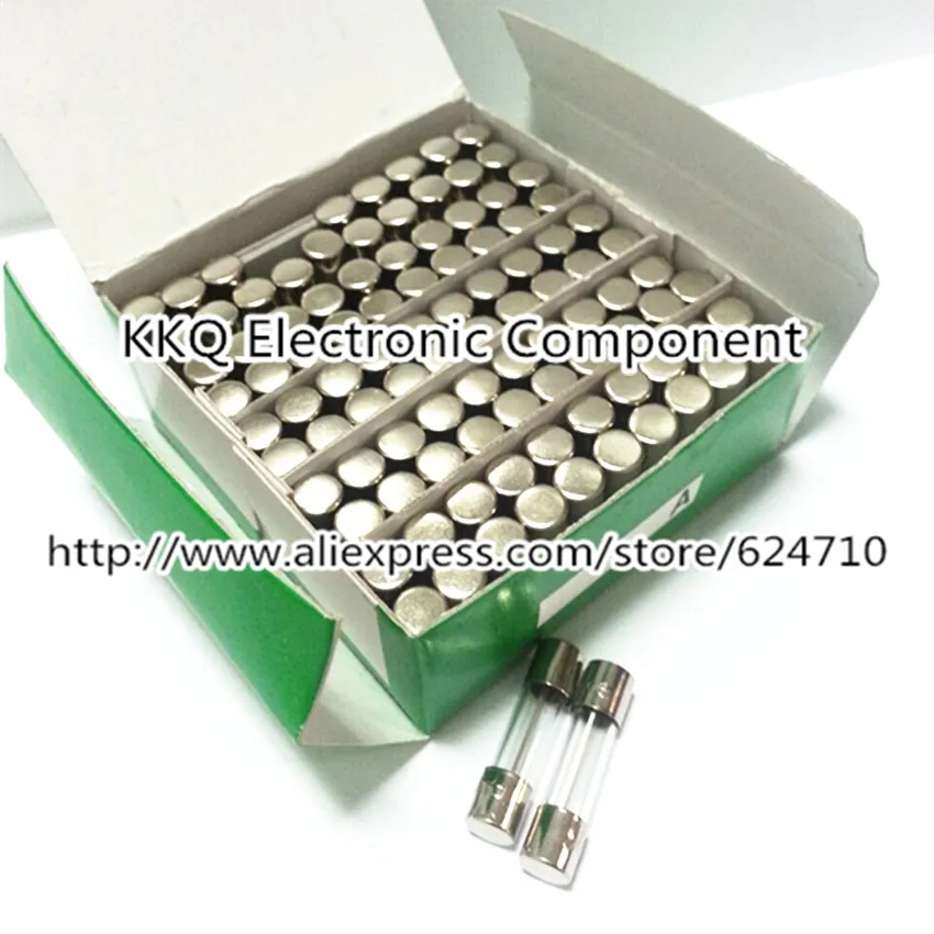 100 шт./корт. Новинка 250 В 0 75a 15A 16A 20A 25A 30A 5*20 5 мм * 20 быстрораздуваемые Стеклянные