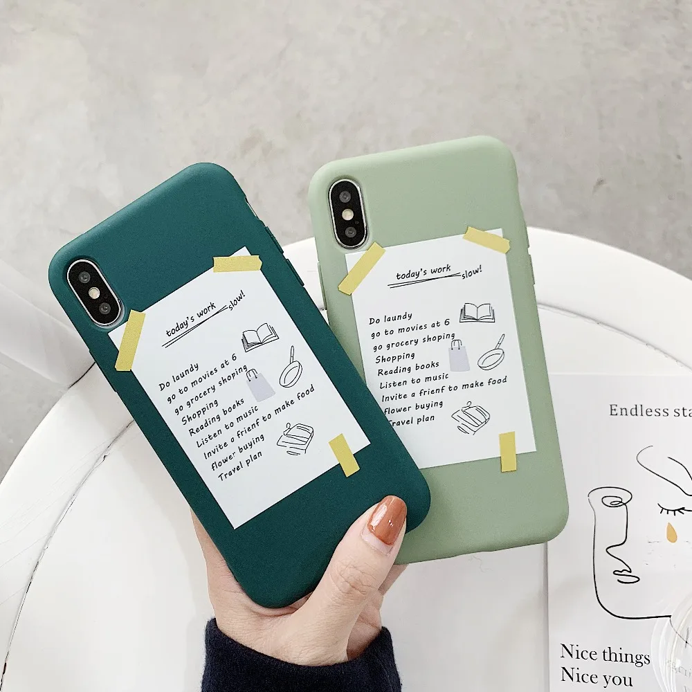 Lovely Patterned Phone Case For iphone XS Max XR X 6S 6 7 8 Plus Cover Silicone Glossy Soft TPU Back Cases |