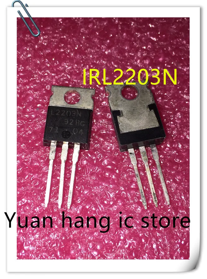 

Free Shipping 10PCS/LOT IRL2203N IRL2203 N-CHANNEL 30V 116A 180W TO-220