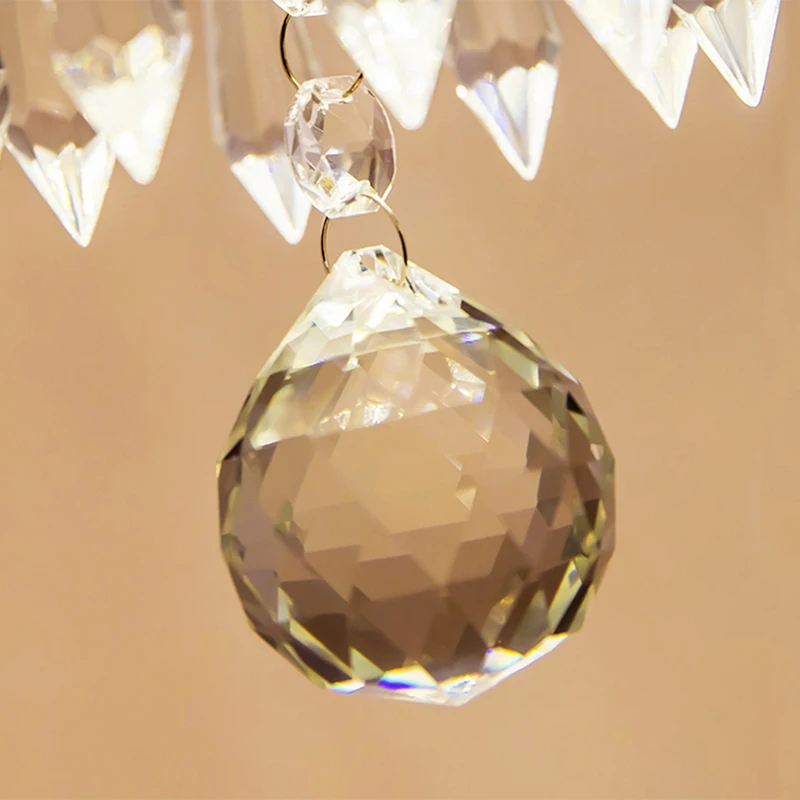 Металлическая люстра E14 95 245 В с кристаллами|bedroom light|bedroom lighting designmodern bedroom light |