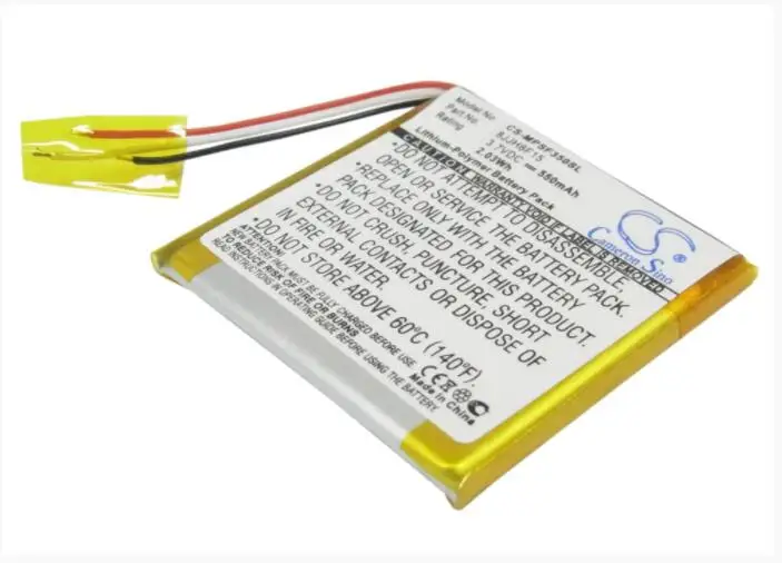 Cameron sino 550 мАч аккумулятор для SANDISK Sansa Fuze 4 ГБ 8 ГБ 8JJH8F15 MP3, MP4, аккумулятор pmp