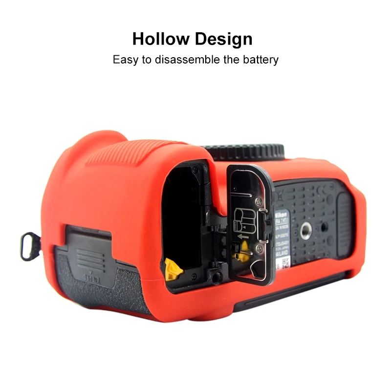 

PULUZ Soft Silicone Rubber Camera Protective Body Cover Case Skin Case for Nikon D850 DSLR Camera Bag protector Cover