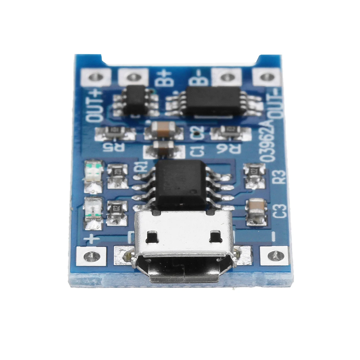 10 шт. TP4056 Micro USB 5 в 1 а 18650 литиевая батарея защитная плата для зарядки модуль