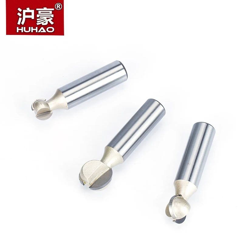 HUHAO 1 шт. хвостовик 1/2 &quot1/4&quot Круглый резьба бит пресс формы с ЧПУ для дерева
