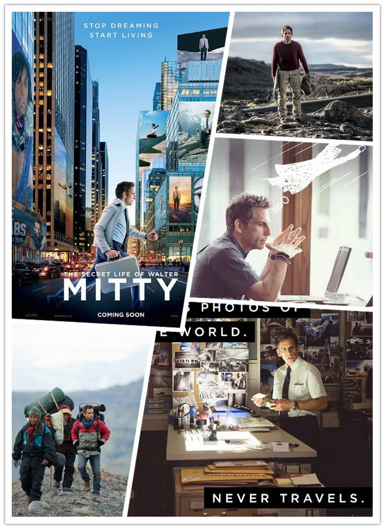 The Secret Life Of Walter Mitty, мужской кошелек, натуральная кожа, кошелек, Ретро стиль, Crazy horse, кожаный мужской кошелек, ручная работа, мужской кошелек