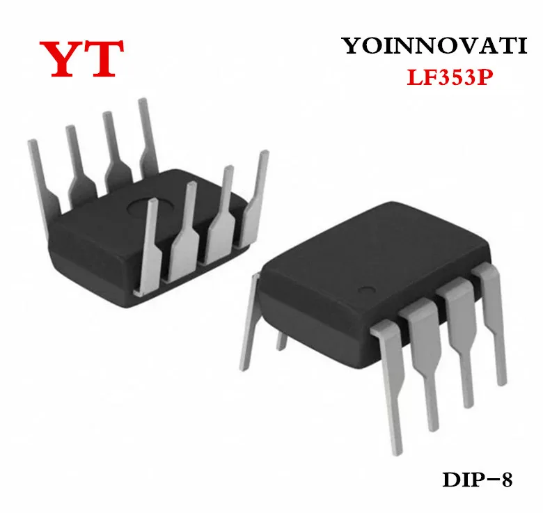 100 шт./лот LF353P LF353 353P DIP8 IC|100 pcs|10 pcs100 pcs/lot |