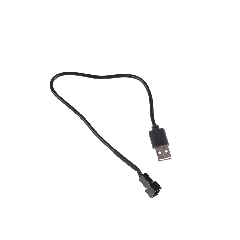 32 см Кабель адаптер USB 2 0 A папа 3 контактный/4 контактный разъем кабель для 5 В