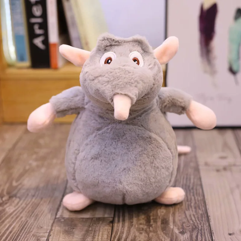 Yeawnow mouse 25 см 35 см мягкие игрушки для девочек и мальчиков плюшевые куклы Детские подарки на день рождения для девочек Lvoely игрушки для животных - Цвет: Gray