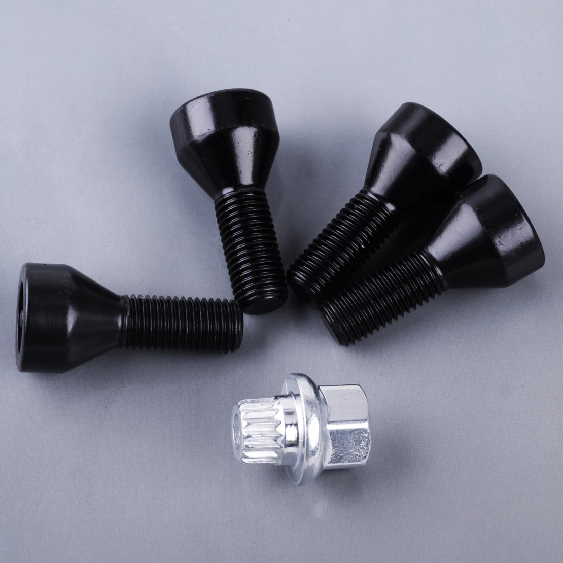 Beler 36136786419 4 шт./компл. M12 x 1 5 мм комплект ключей с противоугонным болтом для BMW E32 E34 3