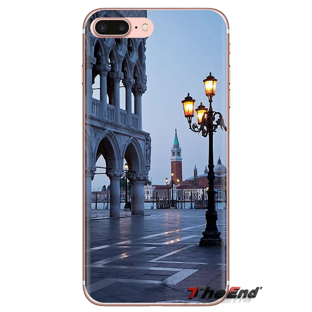 Piazza San Marco Aerial Венеция Мягкий ТПУ чехол для телефона Huawei Nova 2 3 2i 3i Y6 Y7 Y9 Prime Pro GR3 GR5 2017