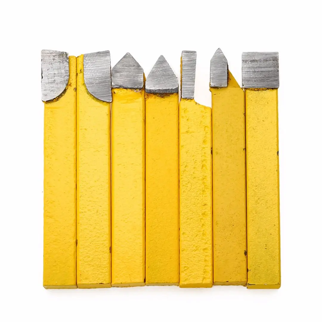 9 шт./компл. YW1 Твердосплавный Наконечник токарного станка инструменты для резки