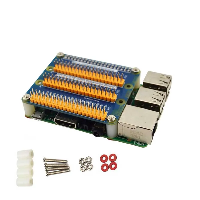 

Raspberry Pi 3 Expansion Board GPIO Raspberry PI 2 3 B B+ With Screws