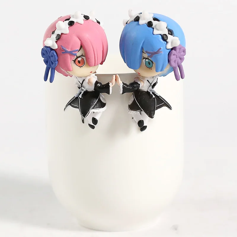 PUTITTO vol.2 Re:ZERO Начальная жизнь в другом мире Рем Рам Эмилия Беатрис ПВХ Фигурки