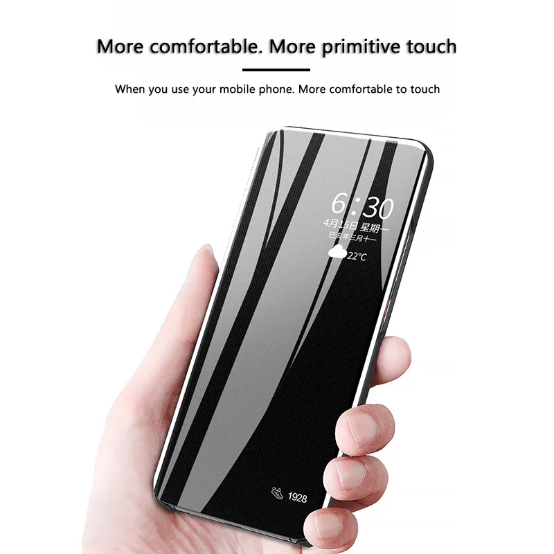 Чехол для huawei mate 20 Lite, умный зеркальный чехол с откидным окном, противоударный чехол для huawei P30 Lite Pro huawei mate 20 Lite Pro, чехол