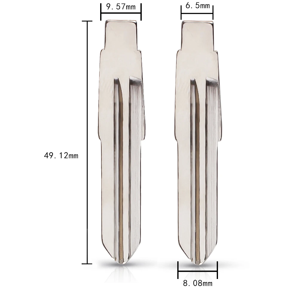 KEYYOU 10 шт./лот металлический заготовка необработанный откидной ключ KD