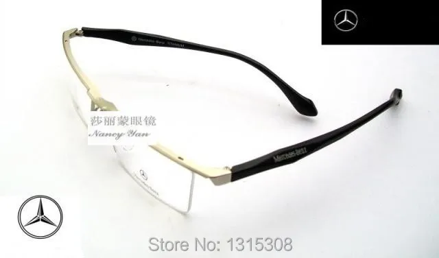 Brand Name Designer prescription eyeglasses half rimless Oculos for men optical myopia frame eyewear clear glasses 2014 new | Аксессуары