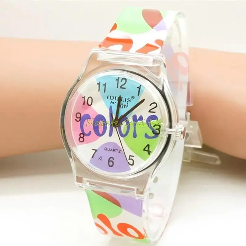 Fashion Woman Willis Quartz Watch Silicone Strap Design with kids waterproof Watches COLORS Cartoon Wristwatch Relogio Feminino | Наручные