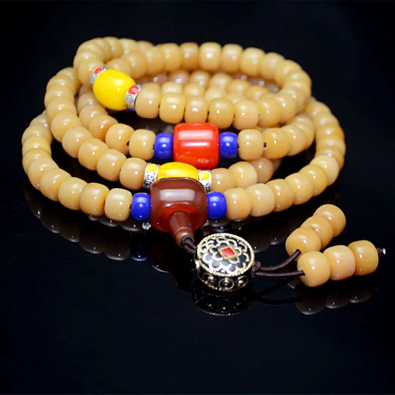 Мужские и женские браслеты с бусинами Будды 6 лет выветривания натуральный