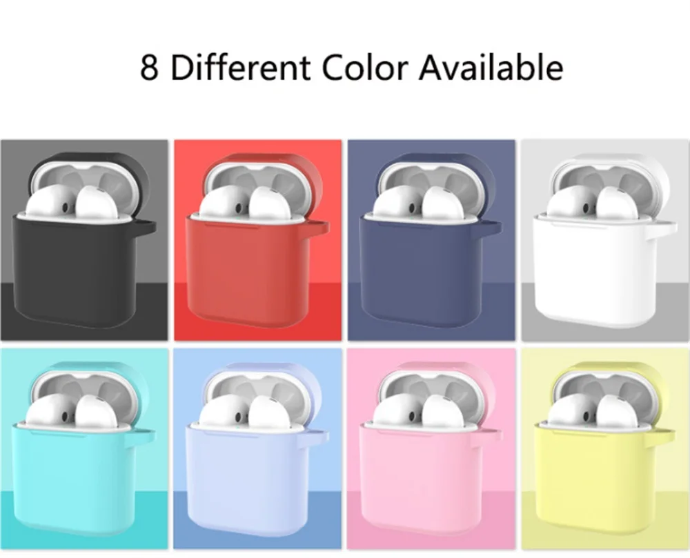 Мягкий силиконовый защитный чехол AKBNSTED для Honor FlyPods/FlyPods Pro для huawei FreeBuds 2 Pro, противоскользящий чехол для зарядки