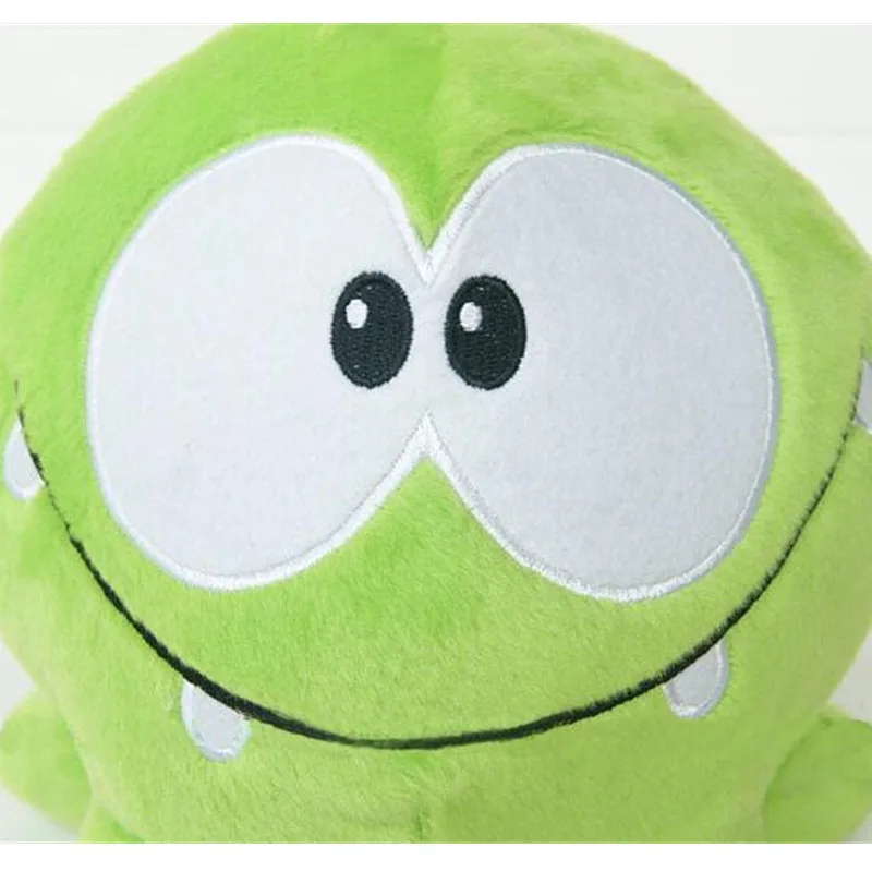 20 см Kawaii om nom Frog плюшевая игрушка обрезка веревки мягкая резиновая фигура
