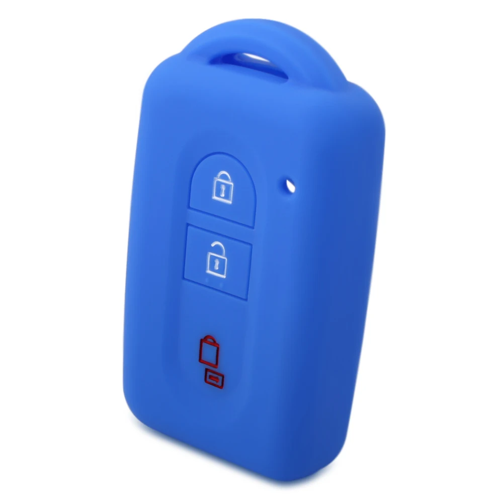 3 кнопки силиконовый Автомобильный Брелок дистанционного управления с ключом