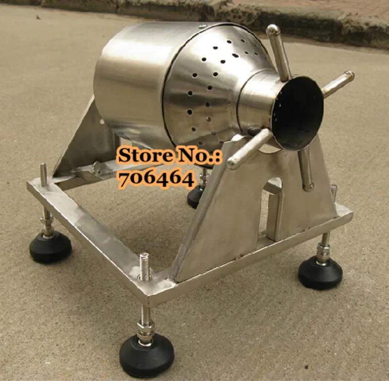 

Portable coffee roaster DIY stainless steel manual coffee bean roasting machine beginner household
