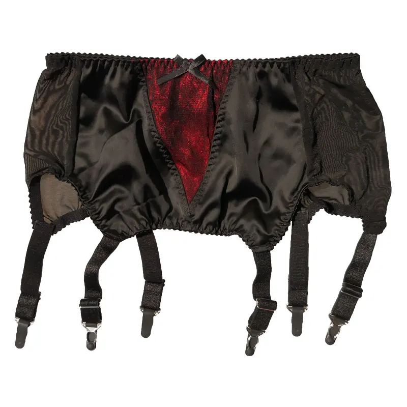 Винтажные подвязки, женские ретро ремни, 6 ремешков, металлические зажимы, сексуальные подвязки, пояс для чулок, сексуальное нижнее белье, подарок, бант, пояс для чулок