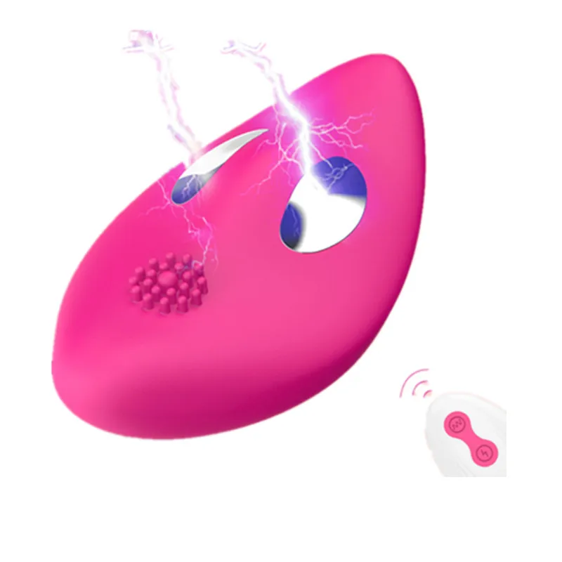 Female Masturbator Electric Shock Pulse Clitoral Vibrator Women Vagina G Spot Vibrating Jump Eggs Electro Vaginal Stimulation |