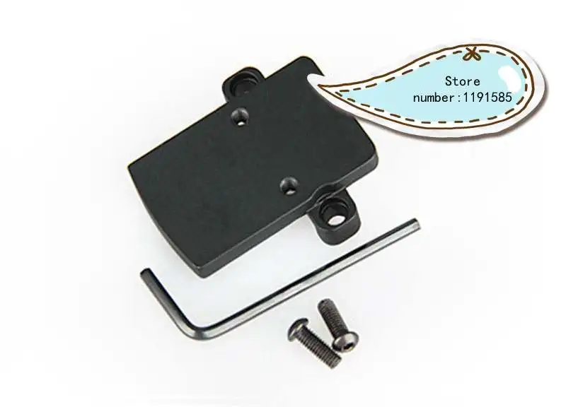 

Tactical accessories mini red dot sight scope Gasket Mount to rifle scope for hunting black